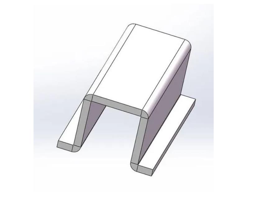 百色U型槽折弯件